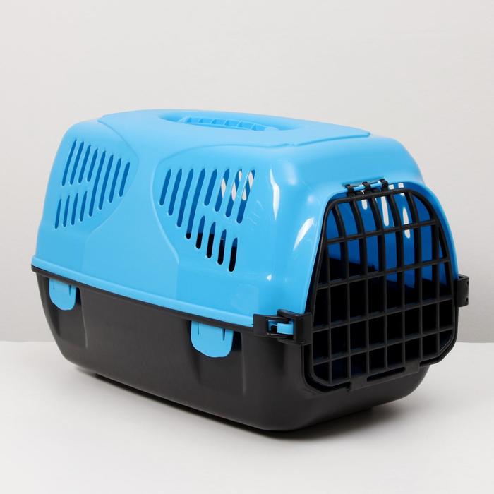 Переноска для животных "Сириус", 33,5 х 31 х 50 см, цвет голубой
Переноска для животных "Сириус", 33,5 х 31 х 50 см, цвет голубой