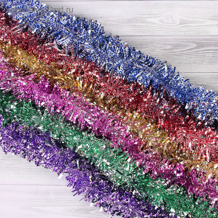 Мишура "Вальс" точка d-8 см 200 см, микс
Мишура "Вальс" точка d-8 см 200 см, микс