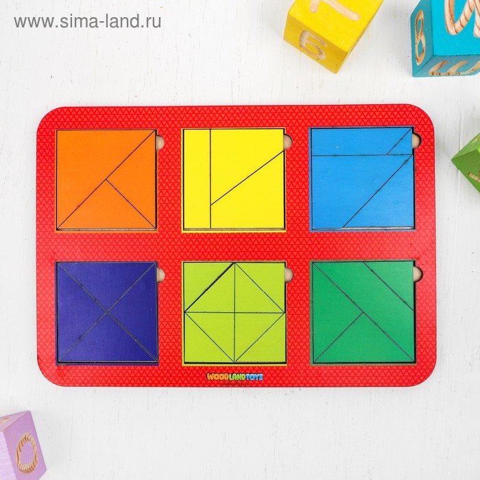 Рамка-вкладыш «Квадраты, 6 шт.» по методике Никитина, 24 элемента, МИКС
Рамка-вкладыш «Квадраты, 6 шт.» по методике Никитина, 24 элемента, МИКС