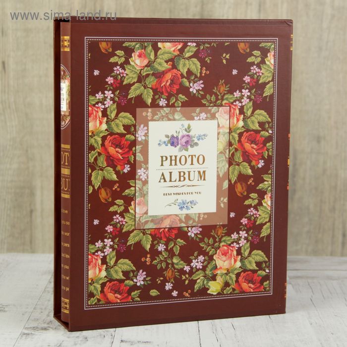 Фотоальбом на 200 фото 10х15 см "Цветочный ковер" в коробке МИКС 26,5х20,5х5,2 см
Фотоальбом на 200 фото 10х15 см "Цветочный ковер" в коробке МИКС 26,5х20,5х5,2 см