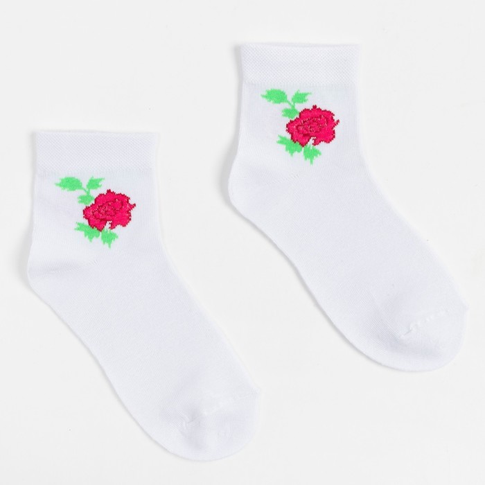 Носки женские, цвет белый, размер 23-25
Носки женские, цвет белый, размер 23-25