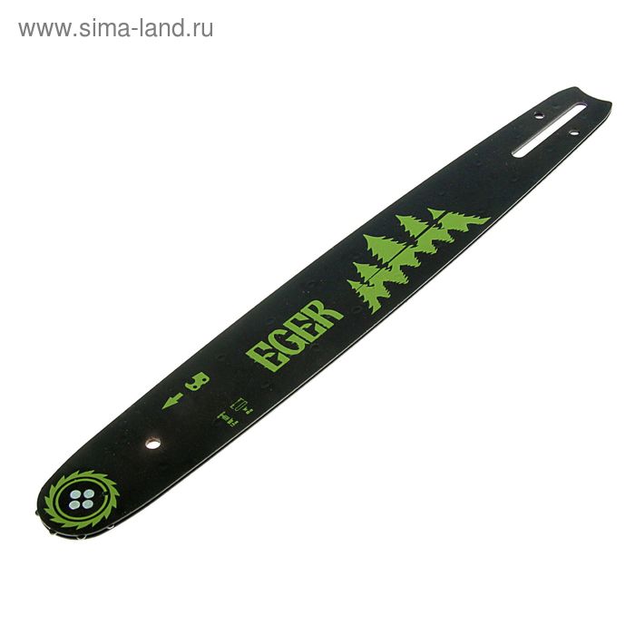 Шина для пилы электрической, цепной, EGER, 16"/400 мм, шаг 3/8, паз 1,3 мм, 59 звеньев
Шина для пилы электрической, цепной, EGER, 16"/400 мм, шаг 3/8, паз 1,3 мм, 59 звеньев