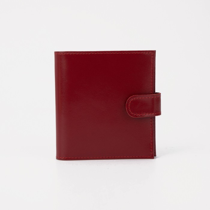 Визитница на кнопке, 2 ряда, 12 листов, цвет красный
Визитница на кнопке, 2 ряда, 12 листов, цвет красный