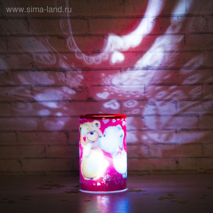 Ночник детский с проектором «Ты+Я», 8 х 5 см
Ночник детский с проектором «Ты+Я», 8 х 5 см