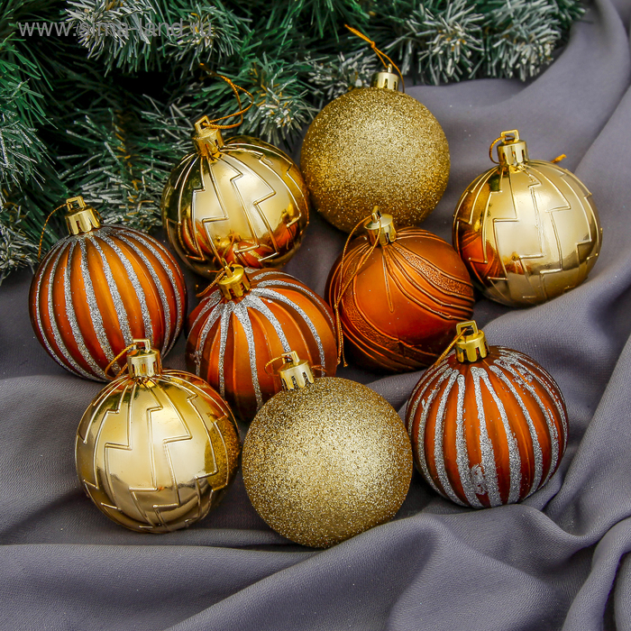 Набор шаров пластик d-6 см, 16 шт "Ассорти шоко"
Набор шаров пластик d-6 см, 16 шт "Ассорти шоко"