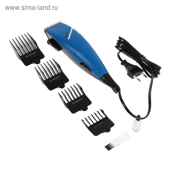 Машинка для стрижки Galaxy LINE GL 4102, 15 Вт, 220 В, 4 насадки, лезвия из нерж. стали 
Машинка для стрижки Galaxy LINE GL 4102, 15 Вт, 220 В, 4 насадки, лезвия из нерж. стали