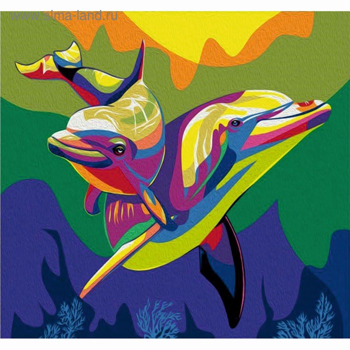 Фреска "Дельфин", А3
Фреска "Дельфин", А3