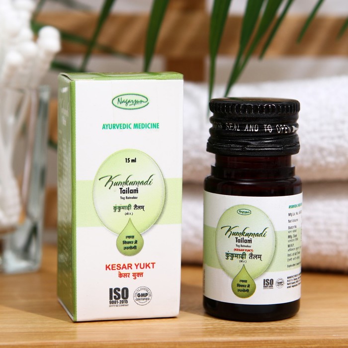 Омолаживающее масло для лица Кумкумади, 15 мл
Омолаживающее масло для лица Кумкумади, 15 мл