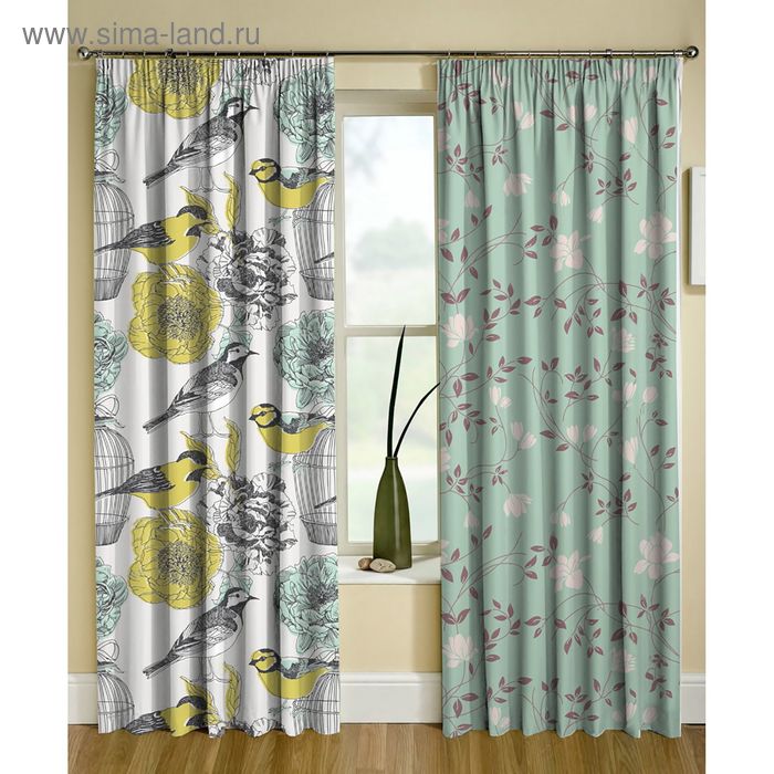 Комплект штор Клетка 150х270 +/- 3см 2шт, габардин, п/э
Комплект штор Клетка 150х270 +/- 3см 2шт, габардин, п/э