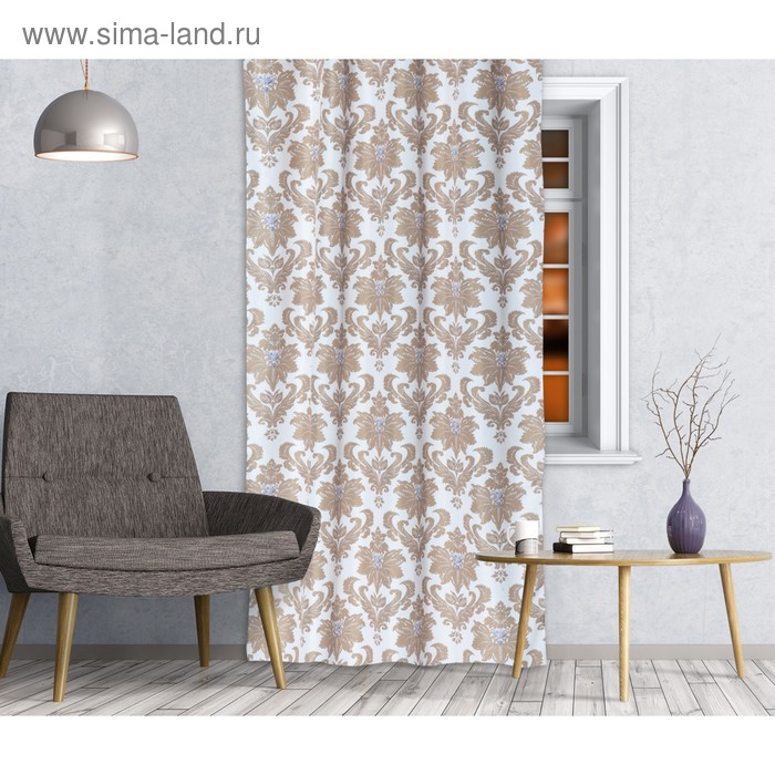 Комплект штор Эмир белый, 150х270 +/- 3см 2шт, габардин, п/э
Комплект штор Эмир белый, 150х270 +/- 3см 2шт, габардин, п/э