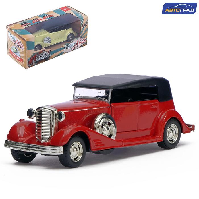 Машина металлическая «Классическая», инерционная, световые и звуковые эффекты, масштаб 1:32, цвета МИКС
Машина металлическая «Классическая», инерционная, световые и звуковые эффекты, масштаб 1:32, цвета МИКС