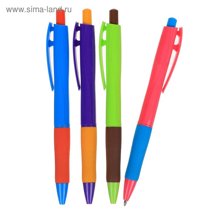 Ручка шариковая, автоматическая, 0.7 мм, Vinson «Смарт», стержень масляный синий, МИКС
Ручка шариковая, автоматическая, 0.7 мм, Vinson «Смарт», стержень масляный синий, МИКС