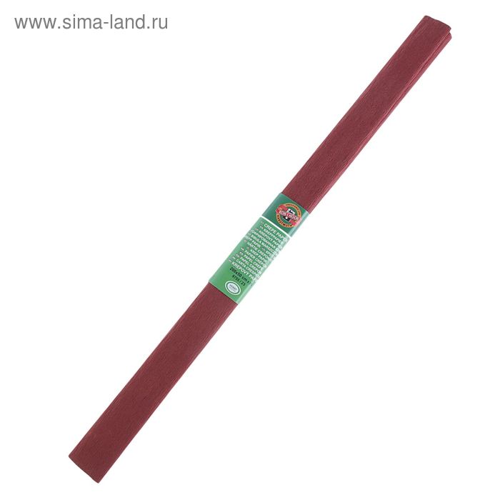 Бумага креповая поделочная гофро Koh-I-Noor 50 x 200 см 9755/23 тёмно коричневая, в рулоне
Бумага креповая поделочная гофро Koh-I-Noor 50 x 200 см 9755/23 тёмно коричневая, в рулоне