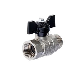 Кран шаровой LD Pride 47.15, внутренняя/наружная резьба 1/2", бабочка, никелированный
Кран шаровой LD Pride 47.15, внутренняя/наружная резьба 1/2", бабочка, никелированный
