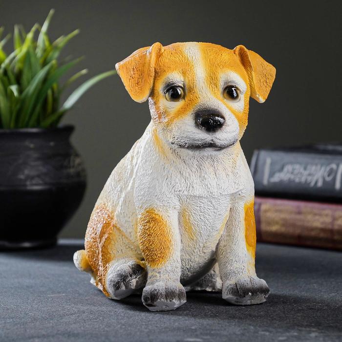 Копилка "Щенок Джек Рассел Терьера", Н-19см. L-15см.
Копилка "Щенок Джек Рассел Терьера", Н-19см. L-15см.