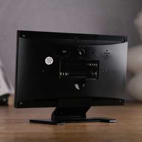 Часы-будильник электронные "Кастель", черные, 14.5х11х5 см
Часы-будильник электронные "Кастель", черные, 14.5х11х5 см