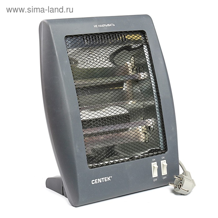 Обогреватель Centek CT-6100 DGY, кварцевый инфракрасный, 800 Вт, т/серый
Обогреватель Centek CT-6100 DGY, кварцевый инфракрасный, 800 Вт, т/серый