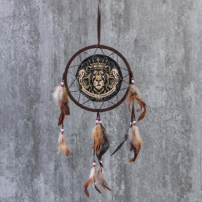 Ловец снов "Богатства и процветания", d 20 см
Ловец снов "Богатства и процветания", d 20 см