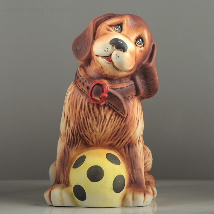 Копилка "Щенок ретривер", под шамот, коричневая, микс
Копилка "Щенок ретривер", под шамот, коричневая, микс