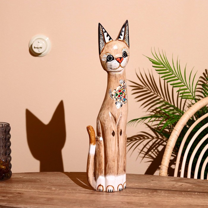 Сувенир дерево "Кошка с черепашкой" 60х12х6 см
Сувенир дерево "Кошка с черепашкой" 60х12х6 см