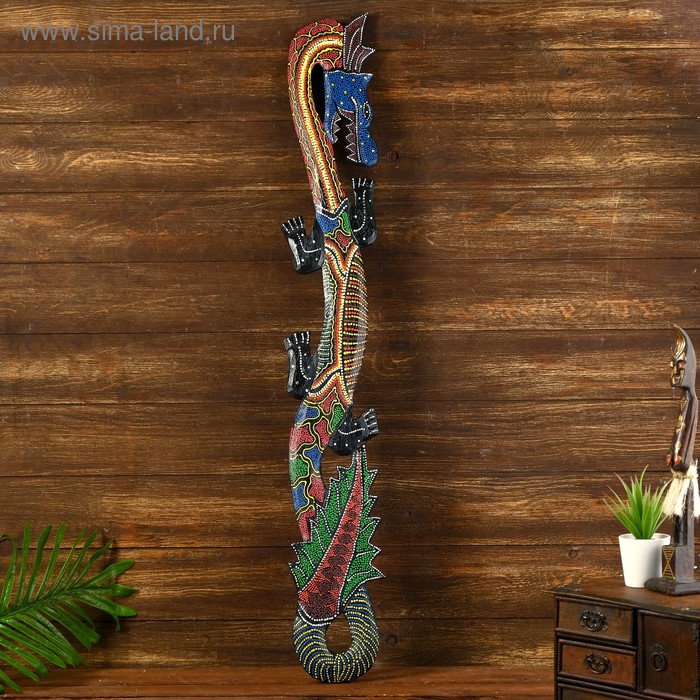 Панно настенное "Дракон цветной" дерево 100х16х2 см МИКС
Панно настенное "Дракон цветной" дерево 100х16х2 см МИКС
