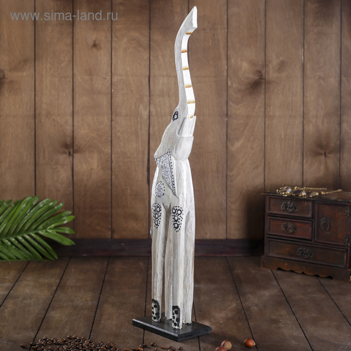 Сувенир дерево "Слон с серебристыми ажурными ушками" 60х14х9 см
Сувенир дерево "Слон с серебристыми ажурными ушками" 60х14х9 см