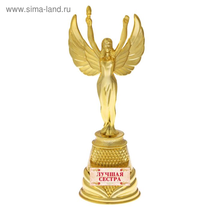 Ника литая «Лучшая сестра», 17,5 х 8 х 7,5 см
Ника литая «Лучшая сестра», 17,5 х 8 х 7,5 см