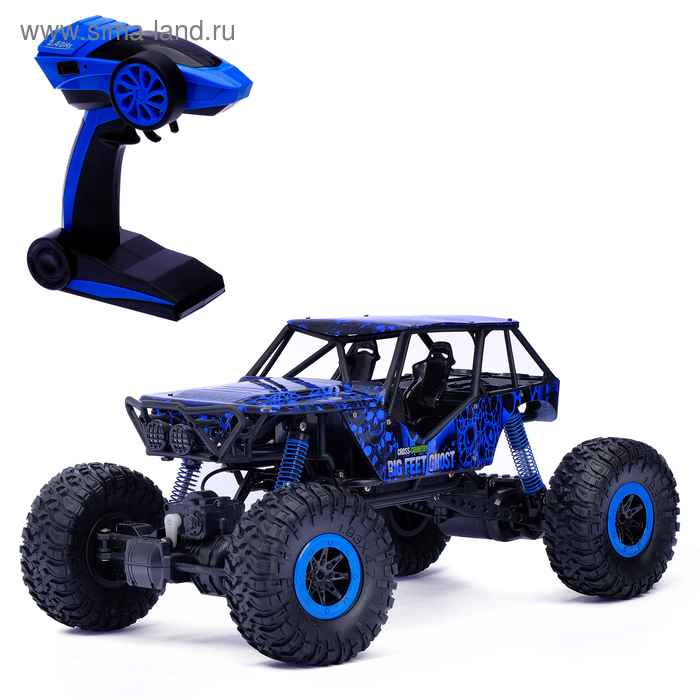 Джип радиоуправляемый «Триал», работает от аккумулятора, 1:10, полный привод, свет, цвет синий
Джип радиоуправляемый «Триал», работает от аккумулятора, 1:10, полный привод, свет, цвет синий