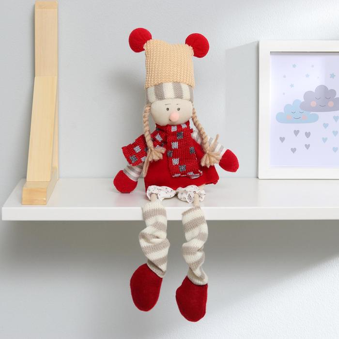 Кукла интерьерная «Зимний наряд», висячие ножки, виды МИКС
Кукла интерьерная «Зимний наряд», висячие ножки, виды МИКС