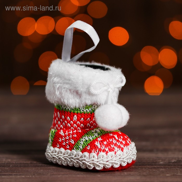 Подарочная упаковка «Сапожок», вязаные, с опушкой, цвета МИКС
Подарочная упаковка «Сапожок», вязаные, с опушкой, цвета МИКС