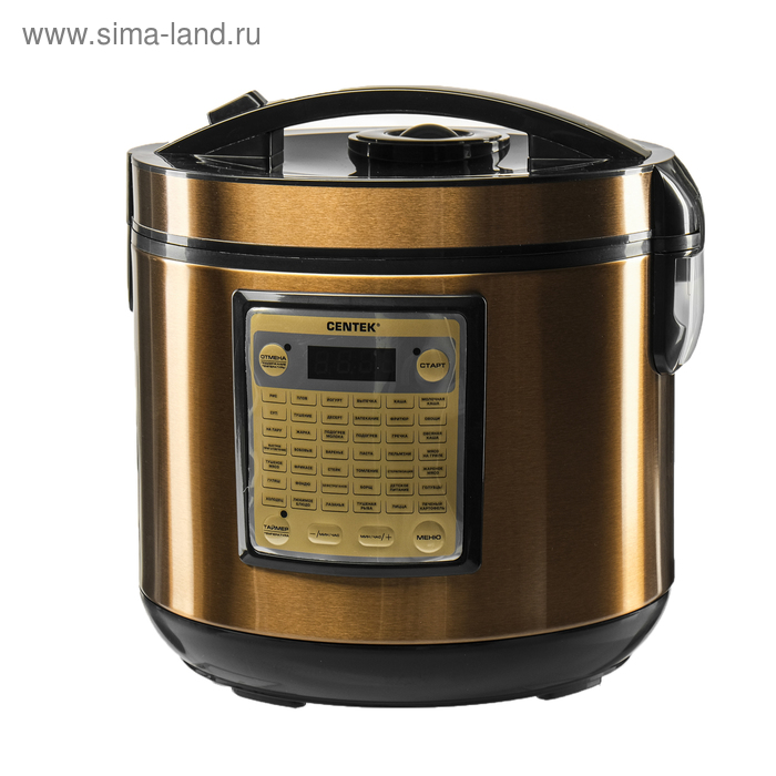 Мультиварка Centek CT-1495, 900 Вт, 5 л, 42 программы, мультиповар
Мультиварка Centek CT-1495, 900 Вт, 5 л, 42 программы, мультиповар