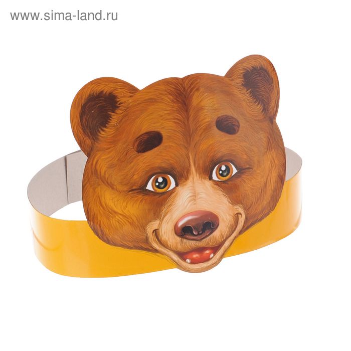 Маска на ободке «Медведь»
Маска на ободке «Медведь»