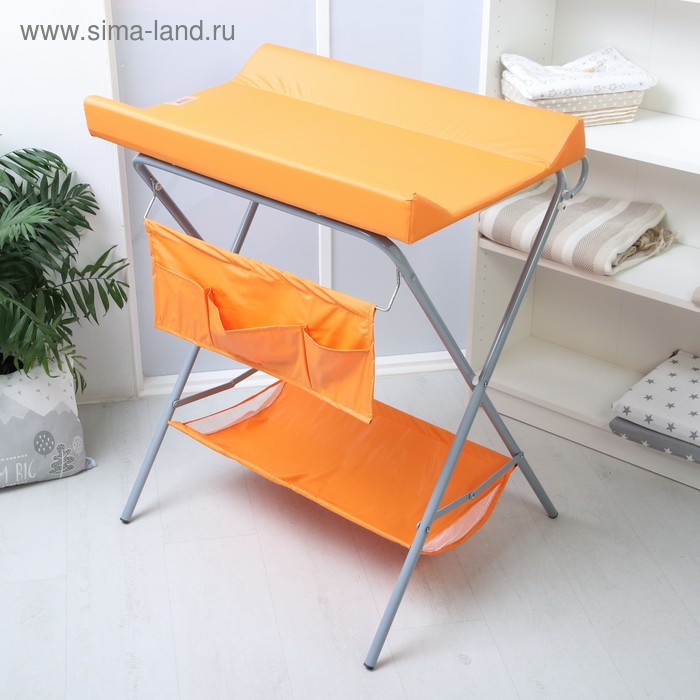 Пеленальный столик «Фея», складной, цвет оранжевый, 77х48
Пеленальный столик «Фея», складной, цвет оранжевый, 77х48