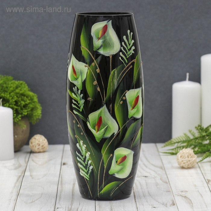 Ваза "Каллы" овал d-7,5х10*26см
Ваза "Каллы" овал d-7,5х10*26см