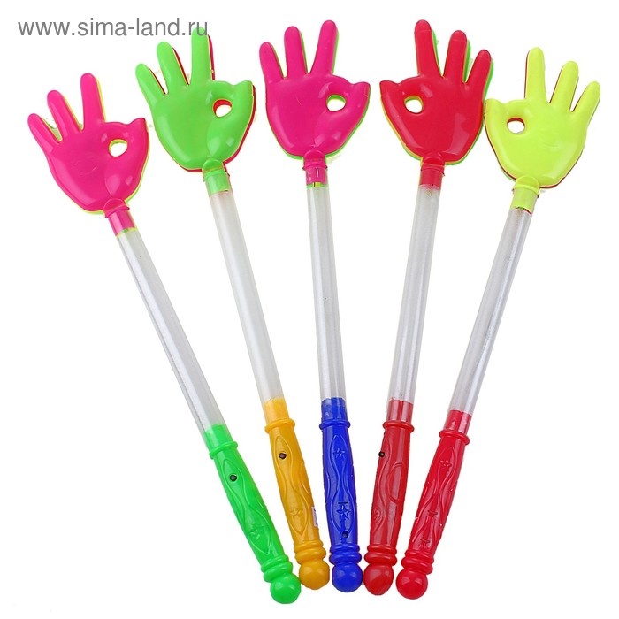 Световая палочка «ОК», трещотка, цвета МИКС
Световая палочка «ОК», трещотка, цвета МИКС