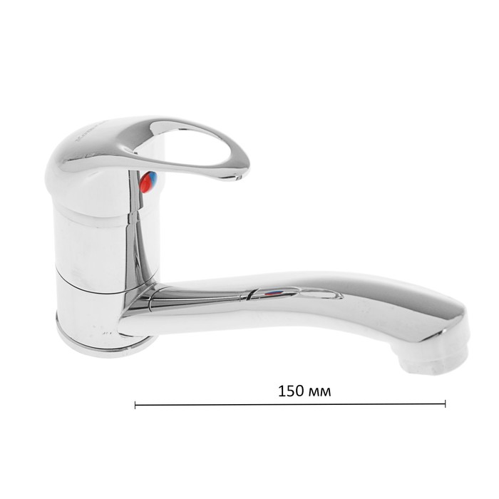 Смеситель для кухни KOMRAD S21-004-15 GROMIX 15 см, однорычажный
Смеситель для кухни KOMRAD S21-004-15 GROMIX 15 см, однорычажный