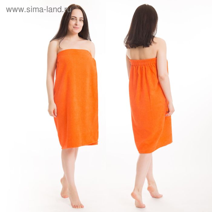 Килт(юбка) женский махровый, 80х150+-2, цвет оранжевый
Килт(юбка) женский махровый, 80х150+-2, цвет оранжевый