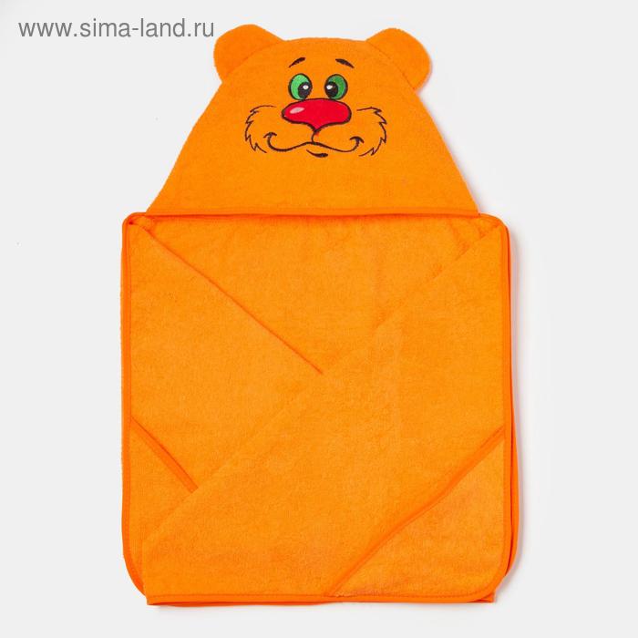 Полотенце-накидка махровое мишка, 75×125 см, оранж, Хл, 300 г/м²
Полотенце-накидка махровое мишка, 75×125 см, оранж, Хл, 300 г/м²