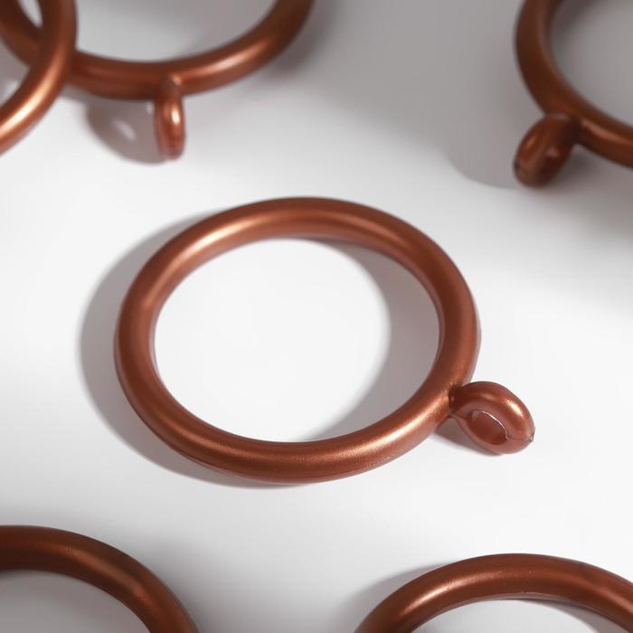 Кольцо для карниза, d = 30/39 мм, 10 шт, цвет бронзовый
Кольцо для карниза, d = 30/39 мм, 10 шт, цвет бронзовый