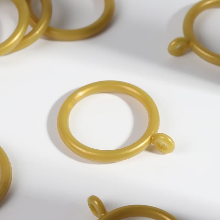 Кольцо для карниза, d = 30/39 мм, 10 шт, цвет золотой
Кольцо для карниза, d = 30/39 мм, 10 шт, цвет золотой