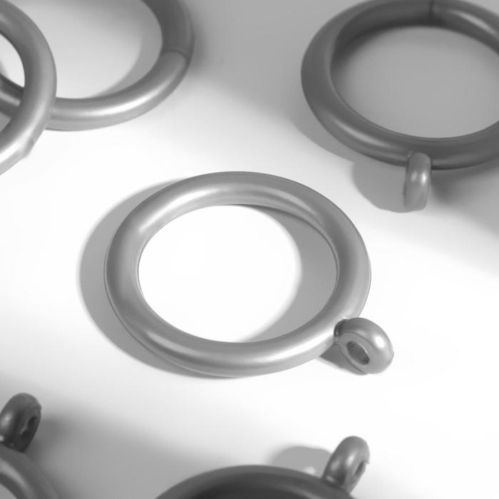 Кольцо для карниза, d = 35/46 мм, 10 шт, цвет серебряный
Кольцо для карниза, d = 35/46 мм, 10 шт, цвет серебряный