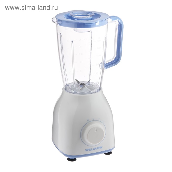 Блендер WILLMARK WTB-500W, стационарный, 500 Вт, 1.5 л, 2 скорости, бело-голубой
Блендер WILLMARK WTB-500W, стационарный, 500 Вт, 1.5 л, 2 скорости, бело-голубой