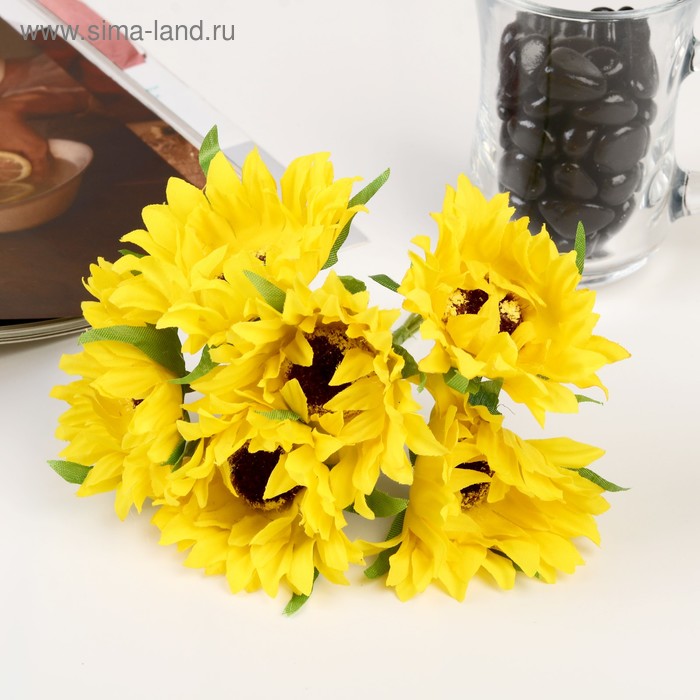 Декор для творчества "Подсолнухи" (набор-букет 6 цветков) 11 см d=5 см МИКС
Декор для творчества "Подсолнухи" (набор-букет 6 цветков) 11 см d=5 см МИКС