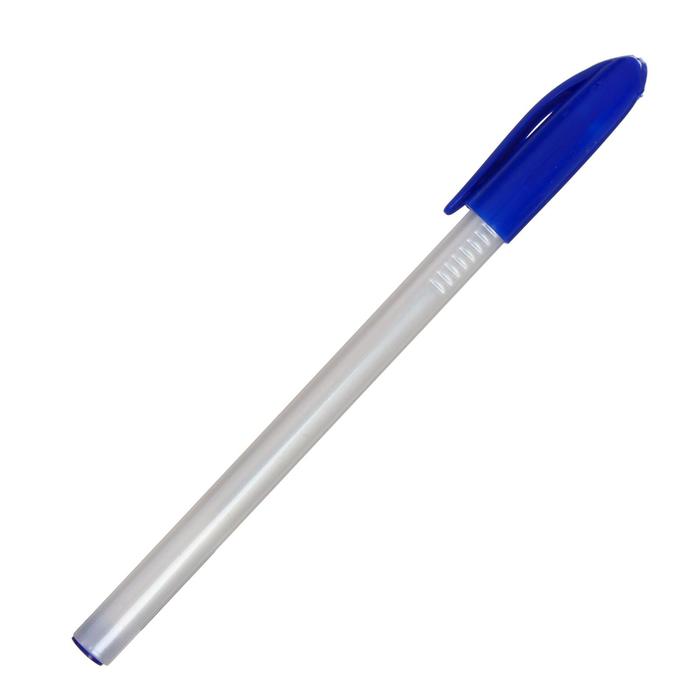 фото Ручка шариковая, 1.0 мм, стержень синий, серый корпус calligrata