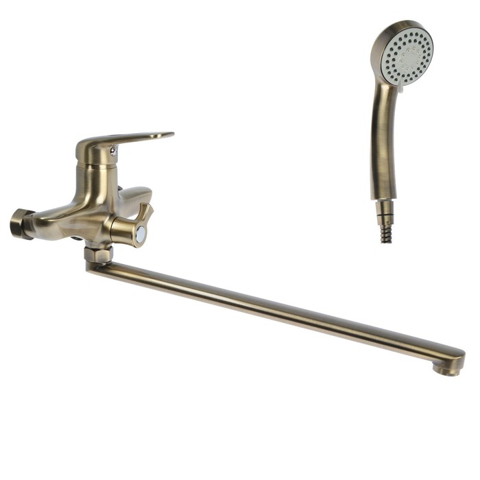 Cмеситель для ванны Accoona A7116C, с душевым набором, латунь, цвет бронза
Cмеситель для ванны Accoona A7116C, с душевым набором, латунь, цвет бронза