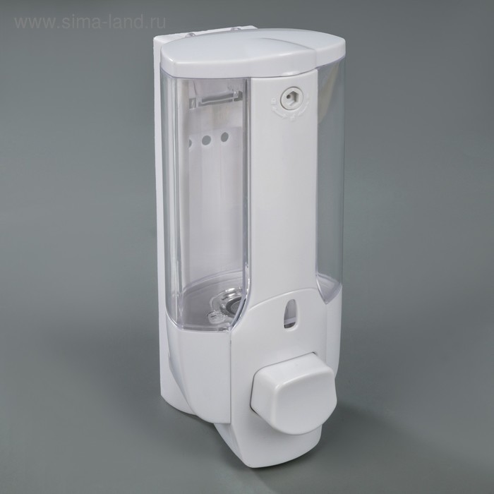 Диспенсер для жидкого мыла настенный Accoona A184, 350 мл, пластик, цвет белый
Диспенсер для жидкого мыла настенный Accoona A184, 350 мл, пластик, цвет белый