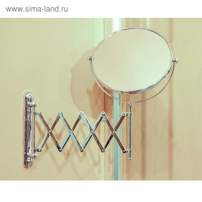 Зеркало настенное, увеличительное, выдвигающееся "Accoona A222-6"
Зеркало настенное, увеличительное, выдвигающееся "Accoona A222-6"