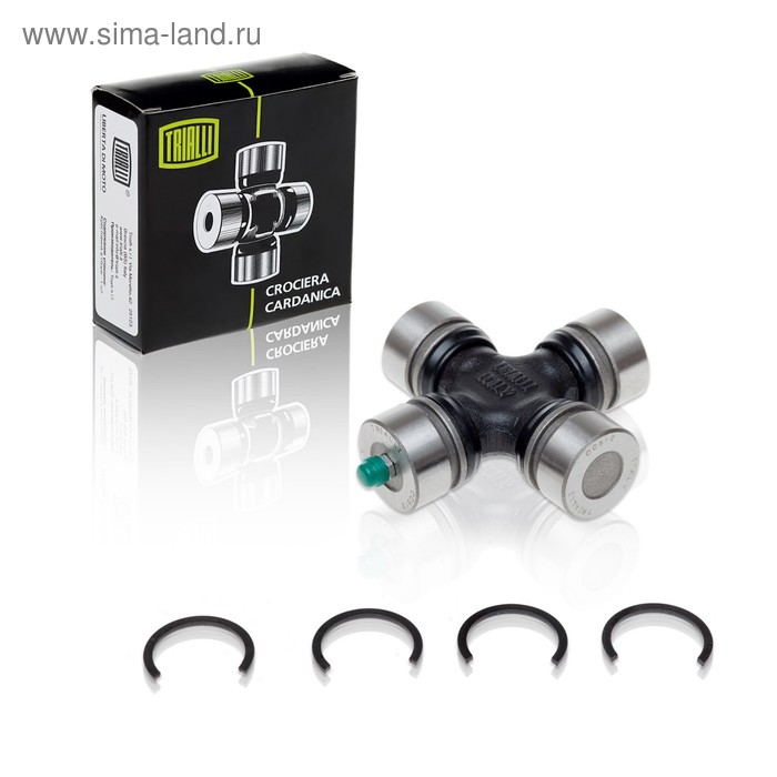 Крестовина для автомобилей АЗЛК 2140/ИЖ 2715/Deer (05-)/Safe (04-) (28x52.2x83) M412-2201025, TRIALLI CC 512
Крестовина для автомобилей АЗЛК 2140/ИЖ 2715/Deer (05-)/Safe (04-) (28x52.2x83) M412-2201025, TRIALLI CC 512