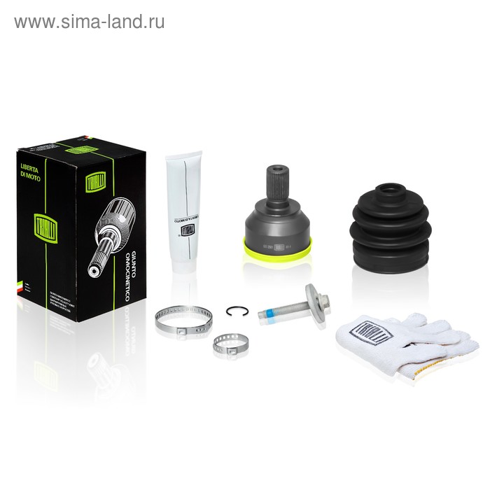 ШРУС наружный для автомобилей Mazda 3 (03-) 1.6i/2.0i MT GR25-25-50XB, TRIALLI GO 2501
ШРУС наружный для автомобилей Mazda 3 (03-) 1.6i/2.0i MT GR25-25-50XB, TRIALLI GO 2501