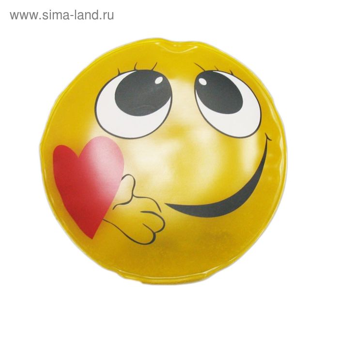 Многоразовая солевая грелка «Смайлик»
Многоразовая солевая грелка «Смайлик»